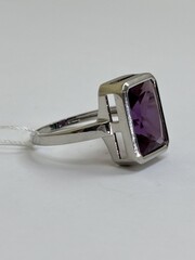 Багет  (кольцо из серебра)
