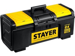 STAYER TOOLBOX-24, 590 х 270 х 255, пластиковый ящик для инструментов, Professional (38167-24)