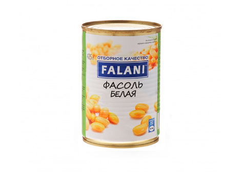 Фасоль белая Falani, 425г