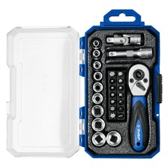 ЗУБР Компакт-27, 27 предм., универсальный набор инструмента, Профессионал (27642-H27)