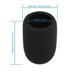 Ветрозащита для микрофонов Audio-technica AT2020, ATR2500, AT2035