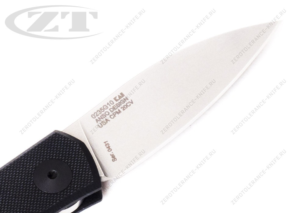 Нож Zero Tolerance 0235G10 Anso slip-joint - фотография 