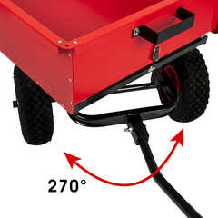 Тележка DDE Самосвал 200 ручная четырехколесная с кузовом