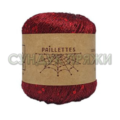 Wool Sea Paillettes 272 (вишня)