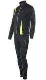 Утеплённый лыжный костюм Nordski Active Black-Lime 2016 мужской