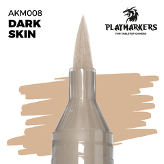 Акриловый маркер с кистью AK Playmarkers Dark Skin