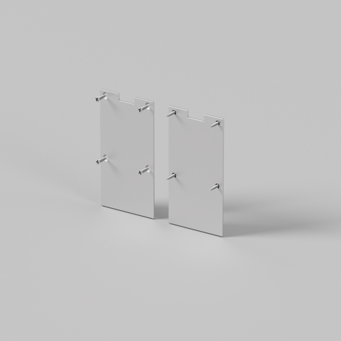 Комплект заглушек Maytoni (для профиля 35×66) 2 шт., ALM-3566-EC 642079