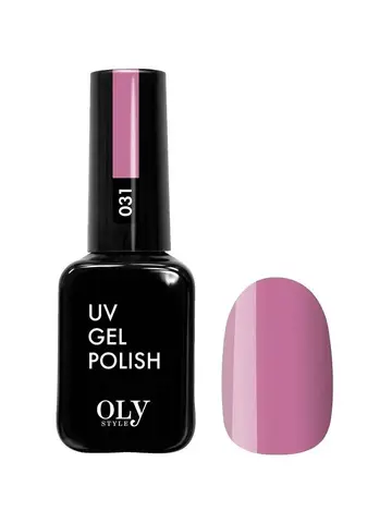 OLYSTYLE Гель-лак для ногтей тон 031 лилово-розовый