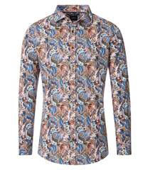 Сорочка мужская Venti Body Fit 154494900-450 с потрясающим принтом