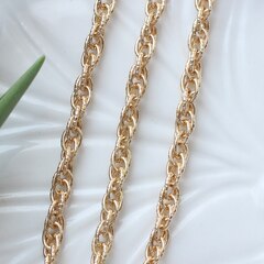 УЦЕНКА!!! Цепочка 7*5 мм, позолота, 50 см, У215