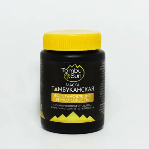 TambuSun Маска для лица тамбуканская Восстановление и молодость 100 мл