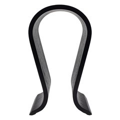 Деревянная подставка для наушников (черный)