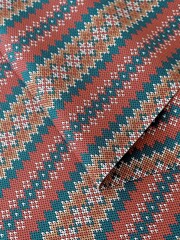 Ткань бязь плательная, рис. "Норвежский рисунок", ширина 150 см, арт. 117