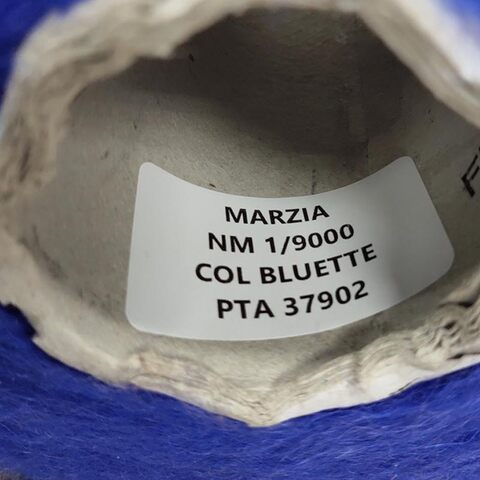 Кидмохер на полиамиде PURA LANA ITALIA / MARZIA 900 синий васильковый