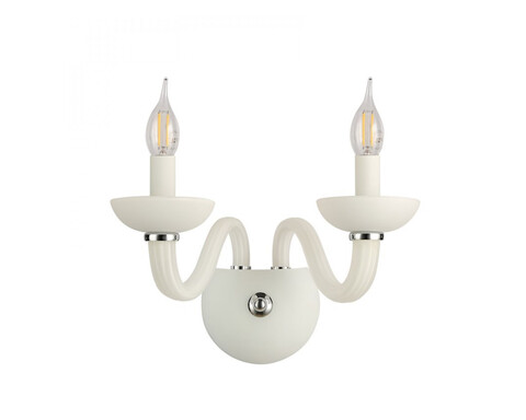 Настенный светильник Newport ARLETTE 8642/A chrome mat.white, М0071702