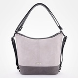 Рюкзак Саломея 1059 мульти итальянский серо-черный