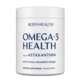 Омега-3, Omega 3 Health, BodyHealth, 60 гелевых капсул 1