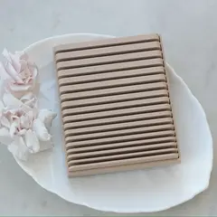 Ограничитель толщины для раскатки полимерной глины, набор, цвет холодный беж, ФТ030