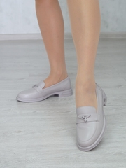 Лоферы женские демисезонные натуральная кожа