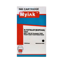 Картридж MyInk 727XL (B3P24A) для HP DesignJet T1500, T2500, T920 gray