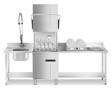 Купольная посудомоечная машина SMEG Foodservice SPH505SL