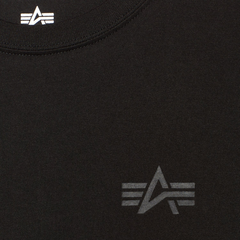 Футболка Alpha Industries Small Logo II (Черная)