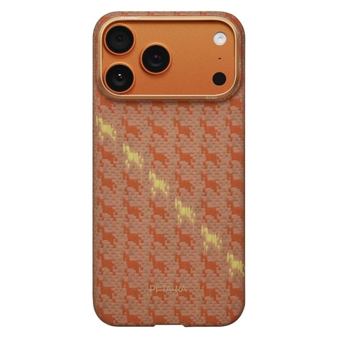 Чехол Pitaka Edge Case для iPhone 17 Pro Max, Янтарный | Amber