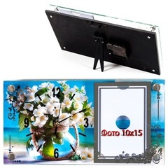 Часы 21 Bek настольные 1732-715"Цветущая яблоня в вазе"