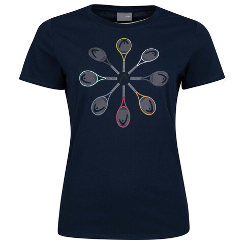 Футболка для девочки Head Racquet T-Shirt G - dark blue