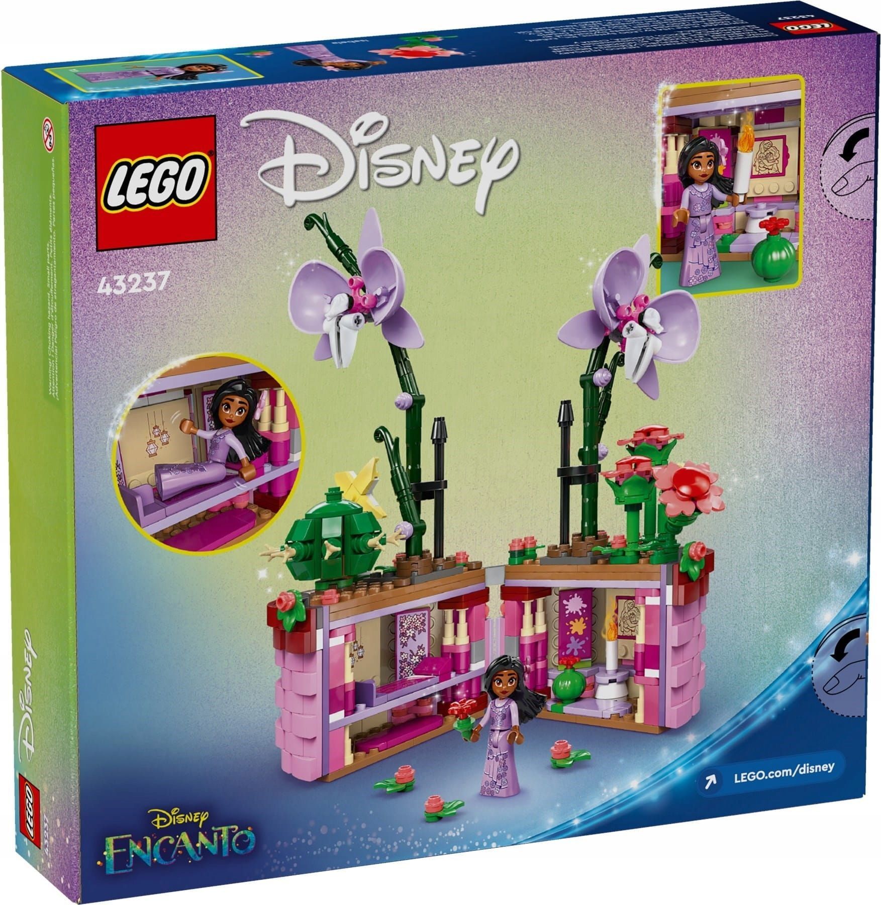 Конструктор LEGO Disney Princess - Цветочный горшок Изабеллы - Лего Дисней  43237 купить в Москве | Доставка по России.