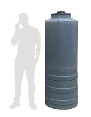 Бочка  узкая Экогрупп ДВ 400 л. вертикальный (600x600x1690см;желтый) - арт.561037