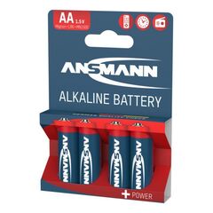 Батарейка Red АА/ANSMANN 1.5V - 4 шт