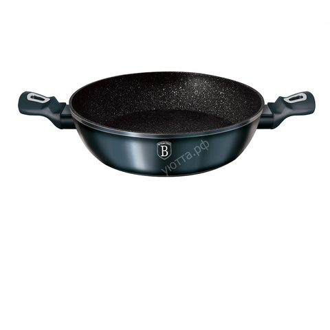 Сотейник с крышкой 28 см BH-1877 Aquamarine Metallic Line - купить 1