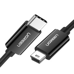 Кабель UGREEN USB-C 2.0 To Mini USB 5Pin 28+24AWG 1м US242
