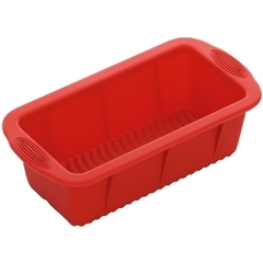 Форма д/выпечки силикон 290х200х65мм прямоугольная,фуксия Y3-1322