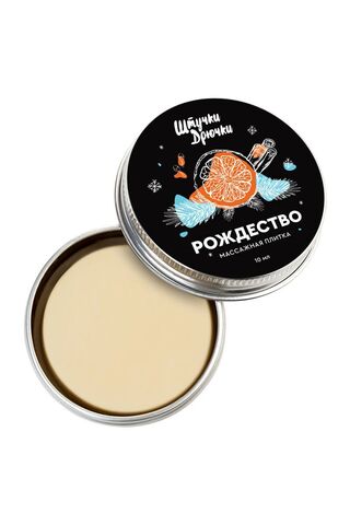 Массажная плитка «Рождество» - 10 гр. - Штучки-дрючки 697054