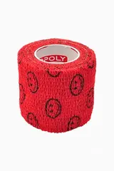 Лента-пластырь для гетр Copoly 5см x 4,5м - красный