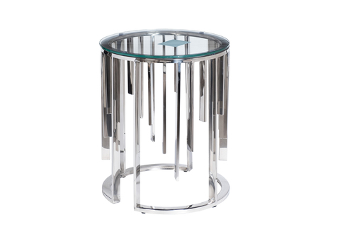 Стол журнальный Garda Decor 13RXET8077-SILVER