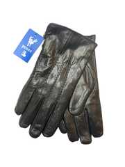 Перчатки. Мужские. Материал верха: Кожаные. Подклад: Плюш-флис. 10 шт в упаковке.