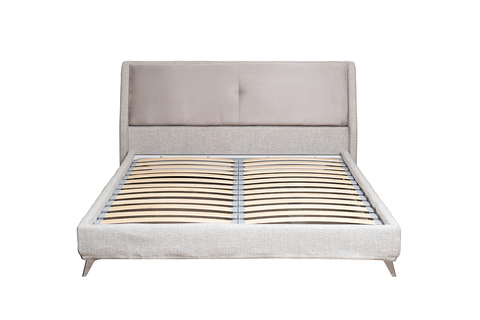 Кровать 183x230x99см Garda Decor Michelle серая