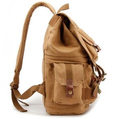 Винтажный рюкзак из парусины S.C.Cotton 1076