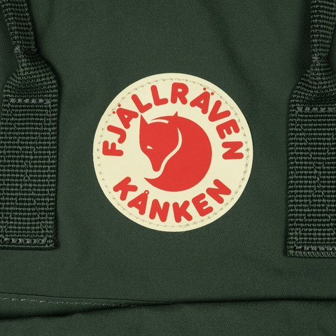 Картинка рюкзак городской Fjallraven Kanken 660 Forest Green - 4