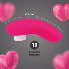 Розовый вакуумный стимулятор клитора - 