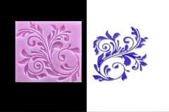 Силиконовый молд Веточка -3