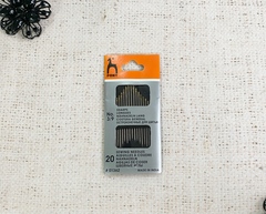 Иглы швейные остроконечные для шитья "PONY" 01362 №3-9, 20 игл