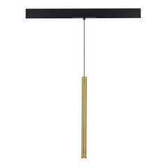 ST683.346.08 Магнитный трековый светильник Золотистый LED 1*8W 4000K 450Lm Ra90 24° IP20 D30xH500 48V