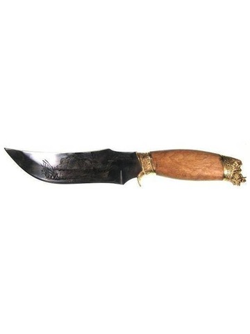 Нож Кабан (латунь) в шкатулке
