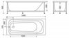 BelBagno BB102-150-MF Металлический каркас для акриловой ванны