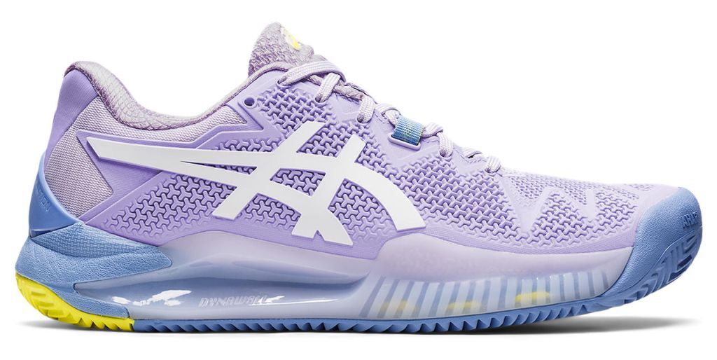 Женские Кроссовки теннисные Asics Gel-Resolution 8 Clay - murasaki/white -  купить по выгодной цене | Теннисный магазин tennis-store.ru