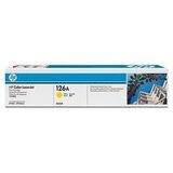 Картридж HP 126A (HP CE312A) желтый для HP LaserJet Pro CP1025, CP1025nw (ресурс 1000 стр.)